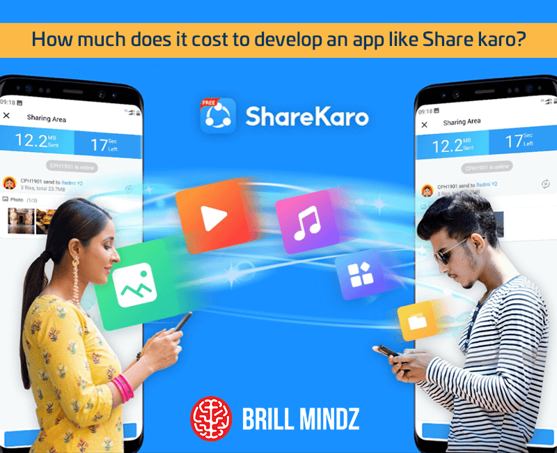 How much does it cost to develop an app like Share karo How much does it cost to develop an app like Share karo